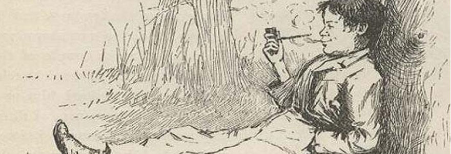 Huck Finn Illustration